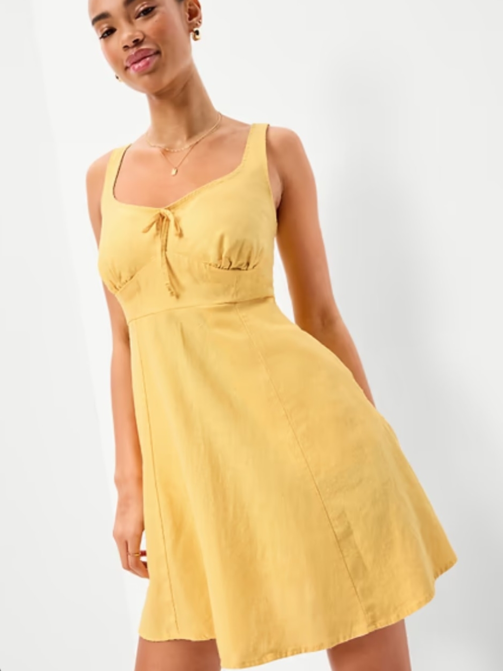 Old Navy Linen-Blend A-Line Sundress